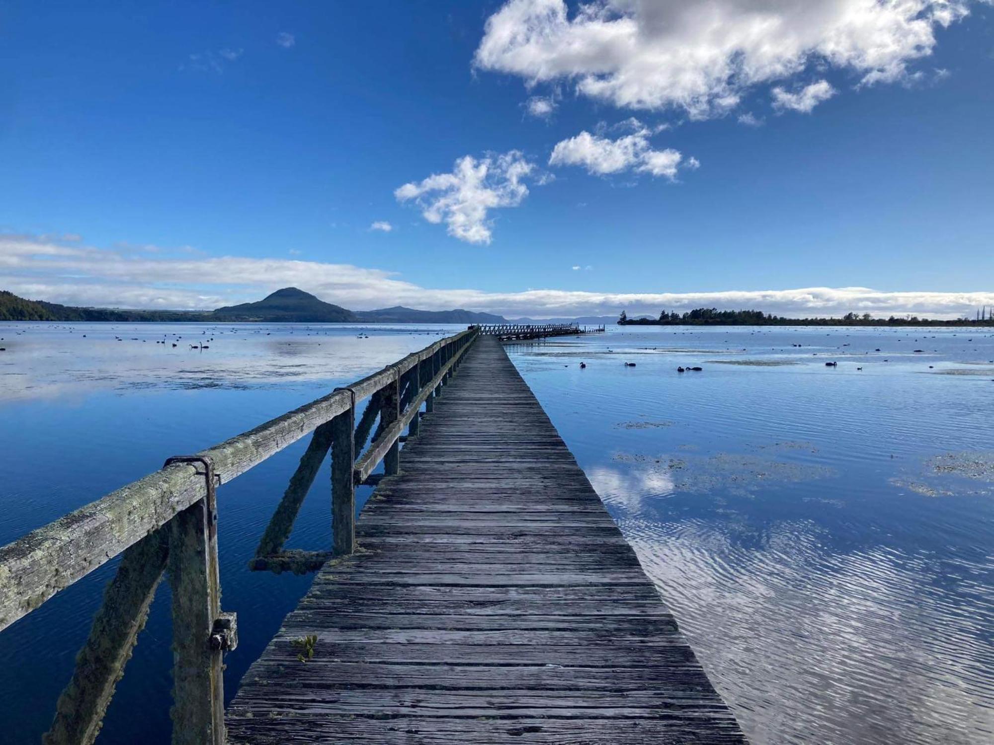 Whare&Geothermal Pool By Lake Taupo Turangi Eksteriør bilde